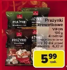 Carrefour Market Prażynki krewetkowe wasabi Vifon oferta