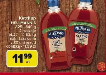 Carrefour Market Ketchup pikantny Hellmann's oferta