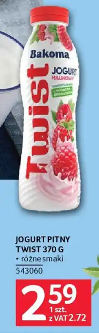 Selgros Bakoma jogurt pitny twist oferta