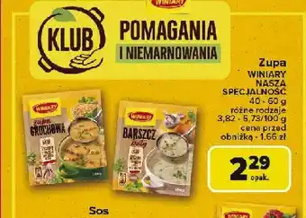 Carrefour Market Barszcz biały Winiary oferta