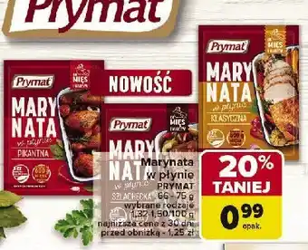 Carrefour Market Marynata w płynie szlachecka Prymat oferta