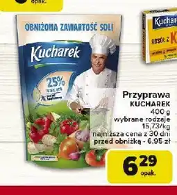 Carrefour Market Przyprawa do potraw mniej soli Kucharek oferta