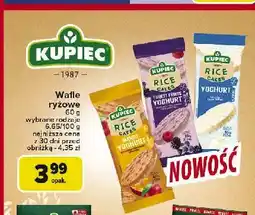 Carrefour Market Wafelki ryżowe w polewie jogurtowej Kupiec oferta