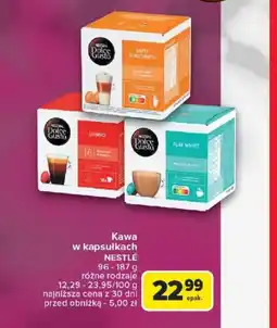 Carrefour Kawa w kapsułkach Nestle oferta