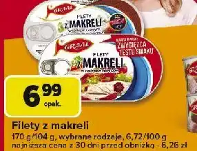 Carrefour Market Filety z makreli w sosie pomidorowym z chili Graal oferta