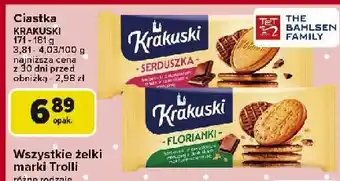 Carrefour Market Ciastka Krakuski florianki Krakuski bahlsen oferta