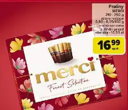 Carrefour Market Bombonierka czerwona Storck merci oferta