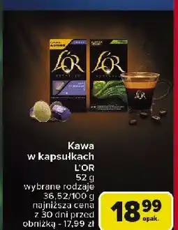 Carrefour Market Kawa w kapsułkach hazlenut L'or oferta