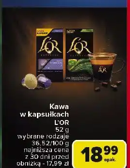 Carrefour Market Kawa w kapsułkach hazlenut L'or oferta