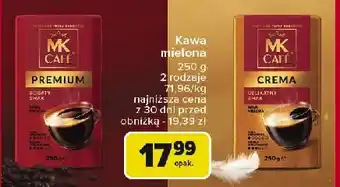 Carrefour Market Kawa Mk cafe crema oferta