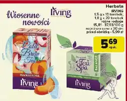 Carrefour Market Herbatka mango & grapefruit Irving cold brew tea oferta