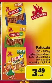 Carrefour Market Paluszki Lajkonik junior paluszki oferta