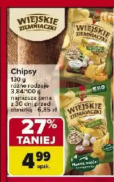 Carrefour Market Chipsy o smaku cebulki Lorenz wiejskie ziemniaczki oferta