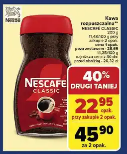 Carrefour Market Kawa Nescafe classic oferta