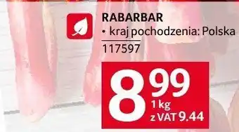 Selgros Rabarbar 1kg Selgros oferta