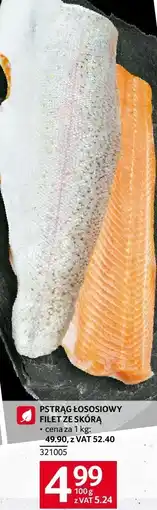 Selgros Pstrąg łososiowy filet z skórą Selgros oferta