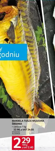 Selgros Makrela tusza wędzona średnia Selgros oferta