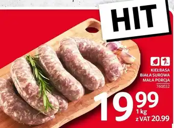 Selgros Kiełbasa biała surowa mała porcja Selgros oferta