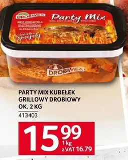 Selgros Party mix kubełek grillowy drobiowy Selgros oferta