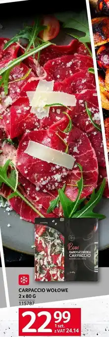 Selgros Carpaccio wołowe 2 x 80 g Selgros oferta
