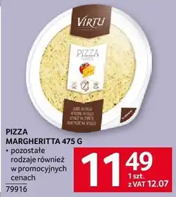Selgros Pizza margherita 475 g Virtu oferta