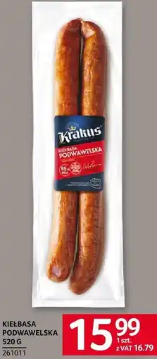 Selgros Kiełbasa podwawelska 520 g Krakus oferta