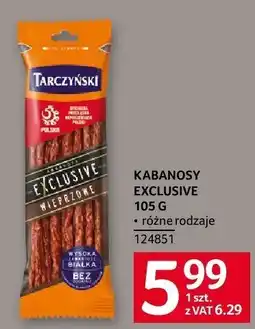 Selgros Kabanosy exclusive 105 g Tarczyński oferta
