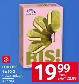 Selgros Lody Bisi 4 x 50 g Selgros oferta