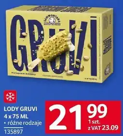 Selgros Lody Gruvi 4 x 75 ml Selgros oferta