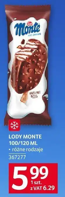 Selgros Lody Monte 100/120 ml Selgros oferta