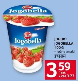 Selgros Jogurt jogobella 400 g Zott oferta