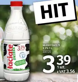 Selgros Mleko świeże 3.2% 1 l Łaciate oferta
