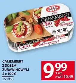 Selgros Camembert z sosem żurawinowym 2 x 100 g Selgros oferta
