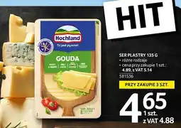 Selgros Ser plastry gouda 135 g Hochland oferta