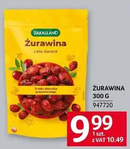 Selgros Żurawina Bakalland 300 g oferta