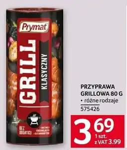 Selgros Przyprawa Prymat grill klasyczny 80 g oferta