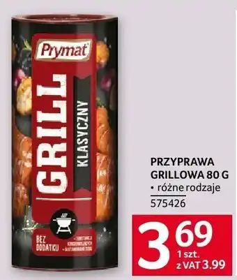 Selgros Przyprawa Prymat grill klasyczny 80 g oferta