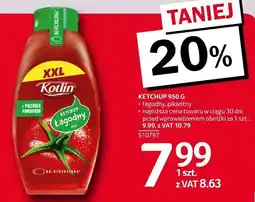 Selgros Ketchup Kotlin łagodny, pikantny 950 g oferta