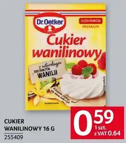 Selgros Cukier wanilinowy Dr. Oetker 16 g oferta