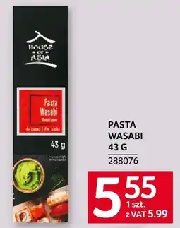 Selgros Pasta wasabi 43 g Selgros oferta