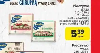 Carrefour Pieczywo Wasa oferta