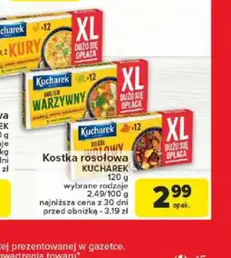 Carrefour Kostka rosołowa KUCHAREK oferta