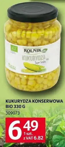 Selgros Kukurydza konserwowa bio 330g Rolnik oferta