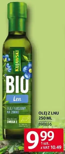 Selgros Olej z lnu bio 250ml Selgros oferta