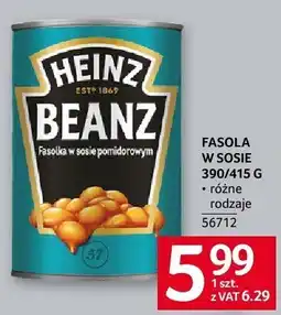 Selgros Fasola w sosie 390/415g Heinz oferta