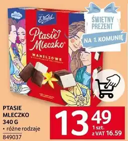 Selgros Ptasie mleczko 340 g Wedel oferta