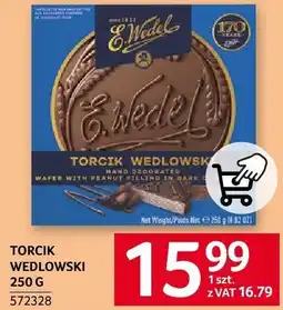 Selgros Torcik wedlowski 250 g Wedel oferta