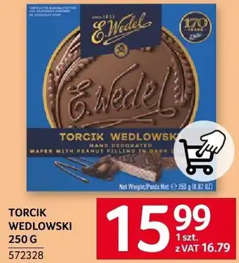 Selgros Torcik wedlowski 250 g Wedel oferta