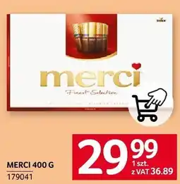 Selgros Merci 400 g oferta