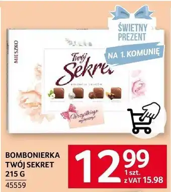 Selgros Bombonierka Twój Sekret 215 g oferta